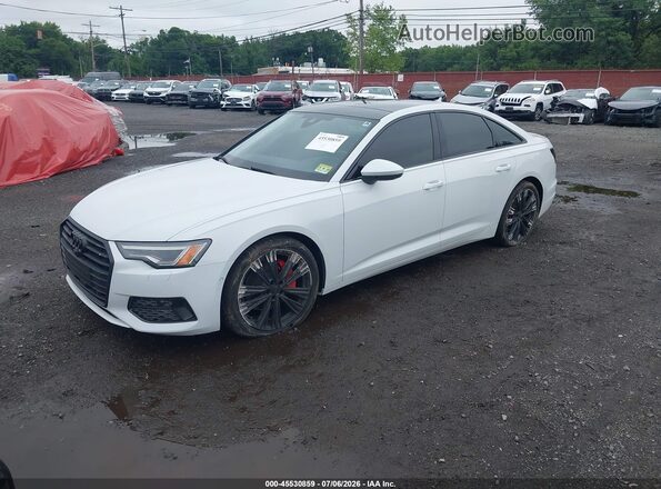 WAUE8AF22LN060931 2020 AUDI A6 White წინა ხედი
