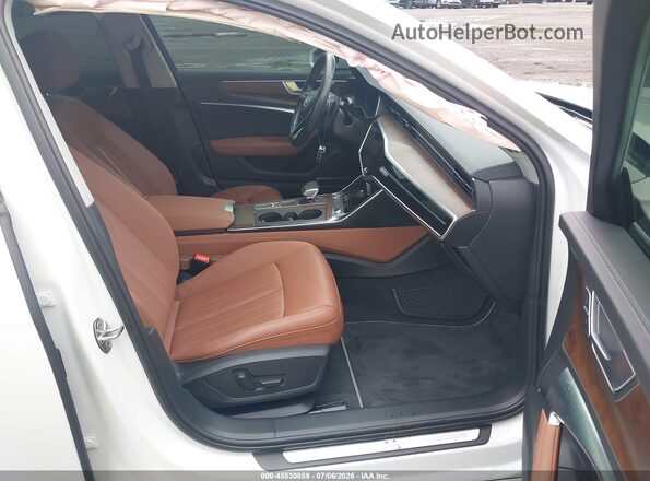 WAUE8AF22LN060931 2020 AUDI A6 White წინა სალონის ხედი