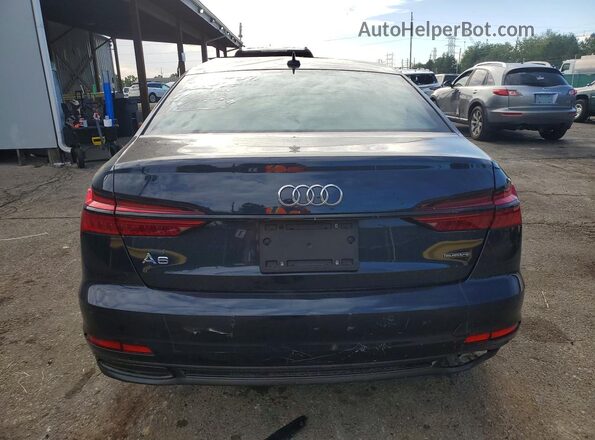 WAUE8AF24MN015393 2021 AUDI A6 Blue Vista trasera