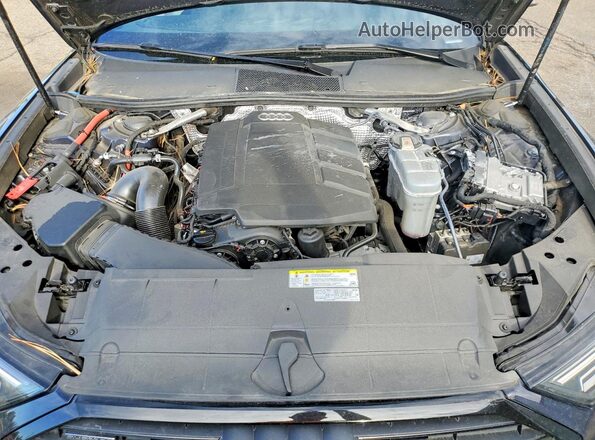 WAUE8AF24MN015393 2021 AUDI A6 Blue Vista interior trasera