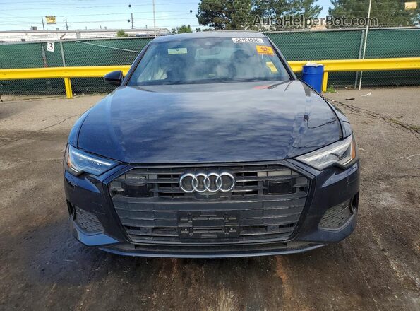 WAUE8AF24MN015393 2021 AUDI A6 Blue Vista frontal