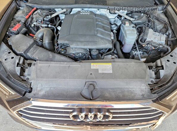 WAUE8AF26LN063203 2020 AUDI A6 Черный Вид задней части салона