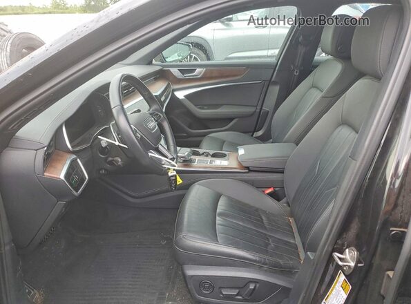 WAUE8AF26LN063203 2020 AUDI A6 Черный Вид салона спереди