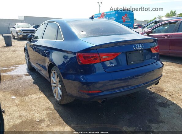 WAUE8GFF0G1069727 2016 AUDI A3 Blue Tył lewy