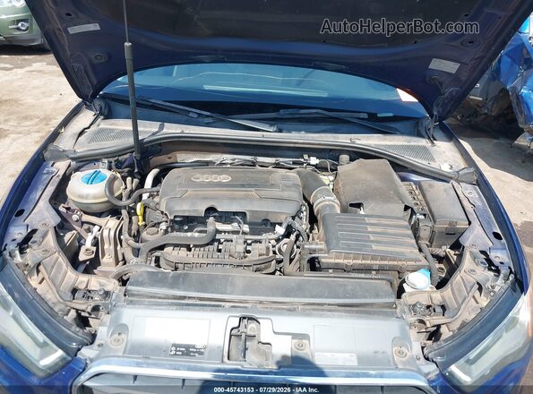 WAUE8GFF0G1069727 2016 AUDI A3 Blue Widok z tyłu