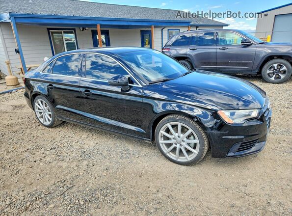 WAUE8GFF3G1086134 2016 AUDI A3 Black Передня права чверть