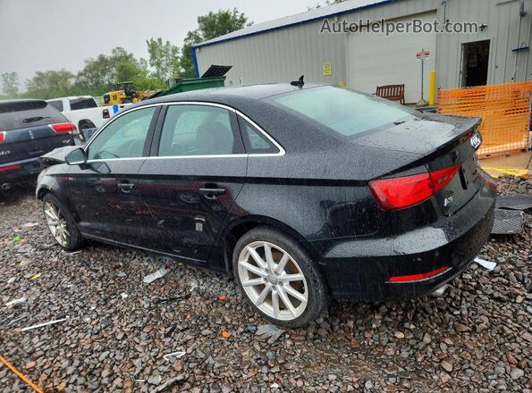 WAUE8GFF4G1048119 2016 AUDI A3 Black უკანა მარცხენა