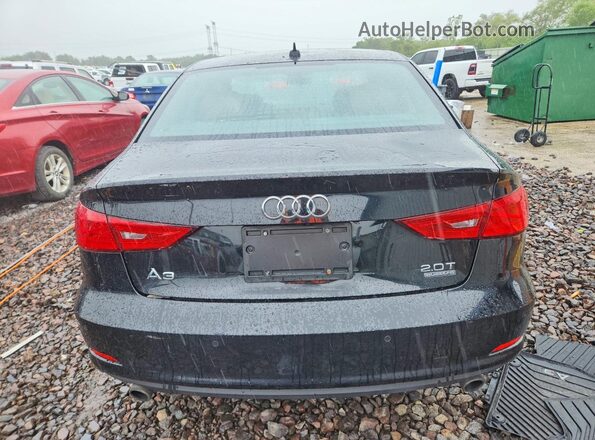 WAUE8GFF4G1048119 2016 AUDI A3 Black უკანა ხედი