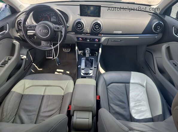 WAUE8GFF5G1064801 2016 AUDI A3 Silver Вид панелі приладів