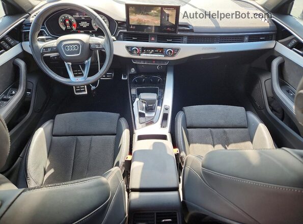 WAUEAAF40MA039588 2021 AUDI A4 Gray Vista del salpicadero