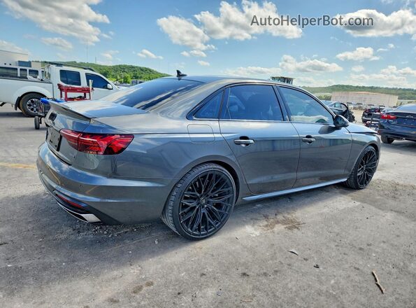 WAUEAAF40MA039588 2021 AUDI A4 Gray Trasero derecho