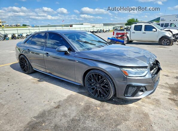 WAUEAAF40MA039588 2021 AUDI A4 Gray Delantero derecho