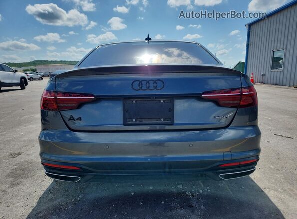 WAUEAAF40MA039588 2021 AUDI A4 Gray Vista trasera