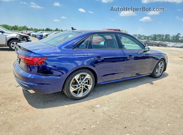 WAUEAAF41MA031354 2021 AUDI A4 Blue Tył prawy