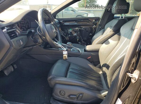 WAUEAAF41NN011826 2022 AUDI A4 Black Widok wnętrza z przodu