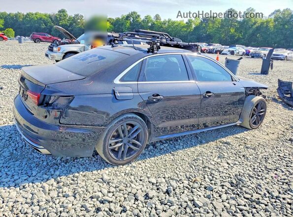 WAUEAAF41NN011826 2022 AUDI A4 Black Tył prawy