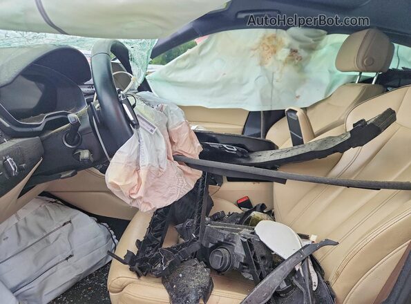 WAUEAAF41RA051871 2024 AUDI A4 Белый Вид салона спереди