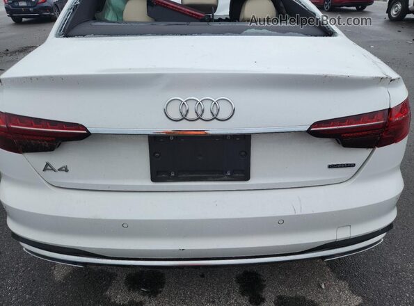 WAUEAAF41RA051871 2024 AUDI A4 Белый 