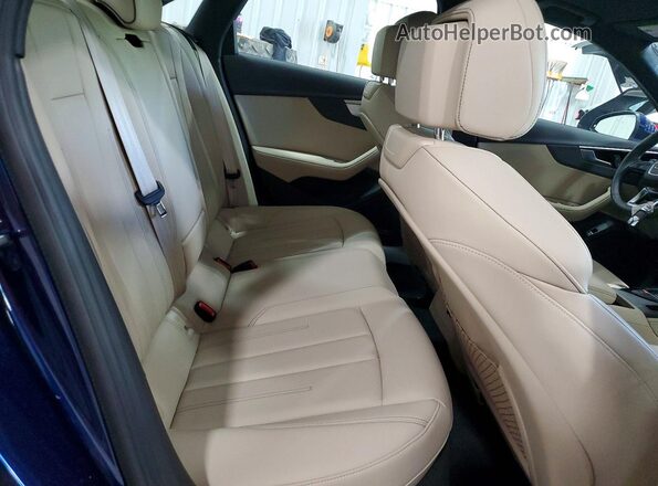 WAUEAAF41RN010956 2024 AUDI A4 Blue Vista de los asientos traseros