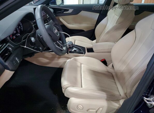 WAUEAAF41RN010956 2024 AUDI A4 Blue Vista interior delantera