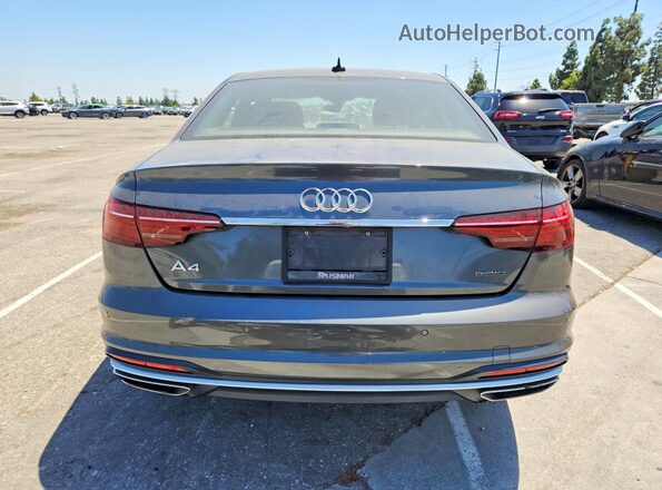 WAUEAAF43MA078806 2021 AUDI A4 Gray უკანა ხედი