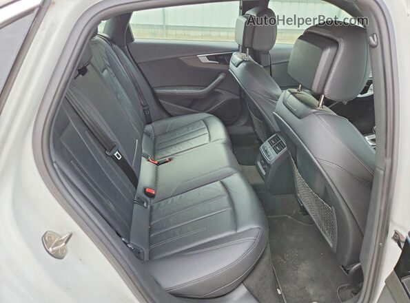 WAUEAAF43PN006842 2023 AUDI A4 White Rear seats view