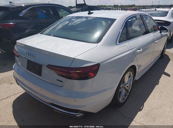 WAUEAAF43RN010005 2024 AUDI A4 White Задня права чверть