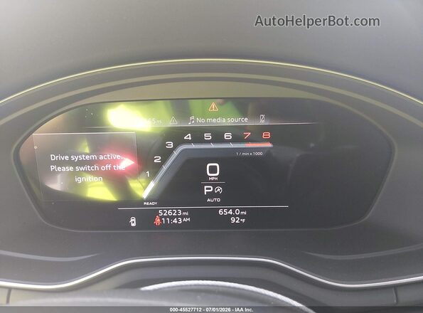 WAUEAAF43RN010005 2024 AUDI A4 White Вид задніх сидінь