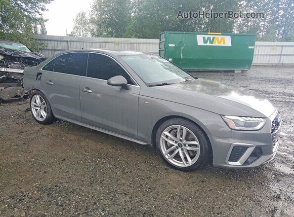 WAUEAAF43RN010750 2024 AUDI A4 Gray Delantero derecho