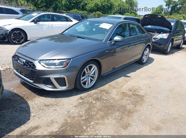 WAUEAAF43RN013499 2024 AUDI A4 Gray Vista tres cuartos delantera izquierda