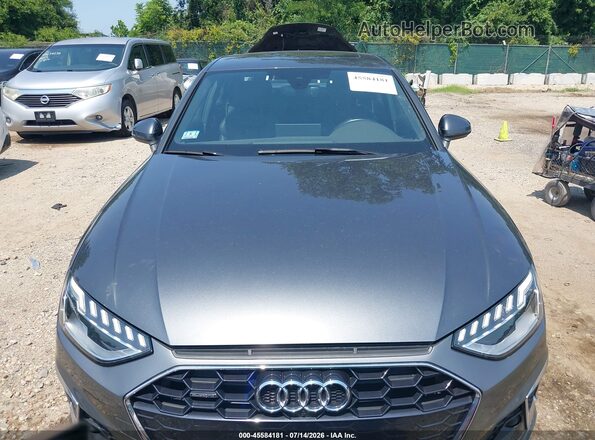 WAUEAAF43RN013499 2024 AUDI A4 Gray Vista del cuadro de instrumentos