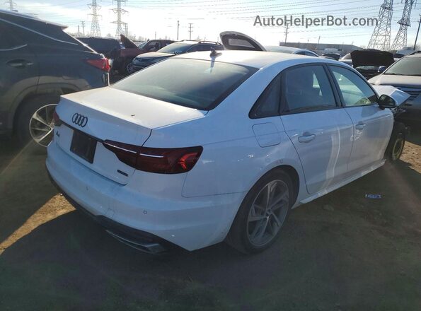 WAUEAAF44MA015410 2021 AUDI A4 White Задня права чверть