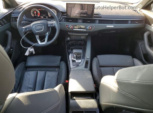 WAUEAAF44MA015410 2021 AUDI A4 White Вид панелі приладів