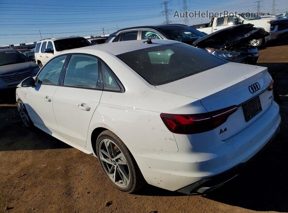 WAUEAAF44MA015410 2021 AUDI A4 White Задня ліва чверть