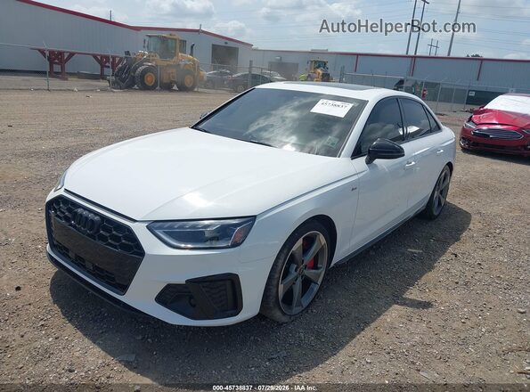 WAUEAAF44PA035175 2023 AUDI A4 White Передня ліва чверть