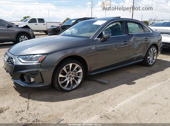 WAUEAAF46PN003532 2023 AUDI A4 Silver Առջևի ձախ երեք քառորդ տեսարան