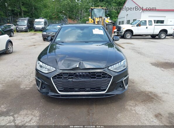 WAUEAAF46PN016992 2023 AUDI A4 Black ხელსაწყოთა პანელის ხედი