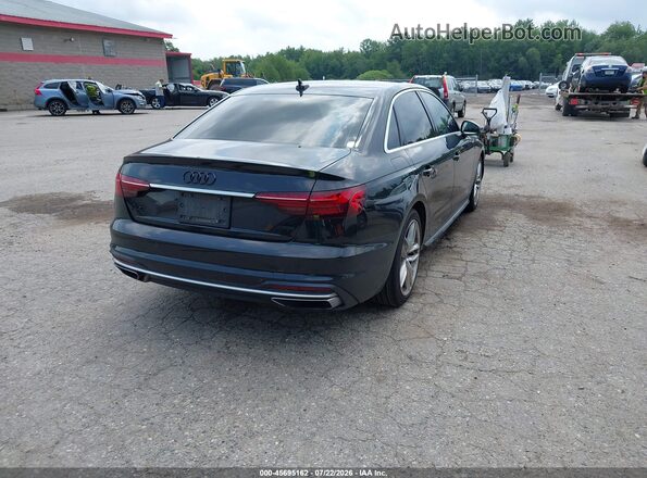 WAUEAAF46PN016992 2023 AUDI A4 Black უკანა მარჯვენა