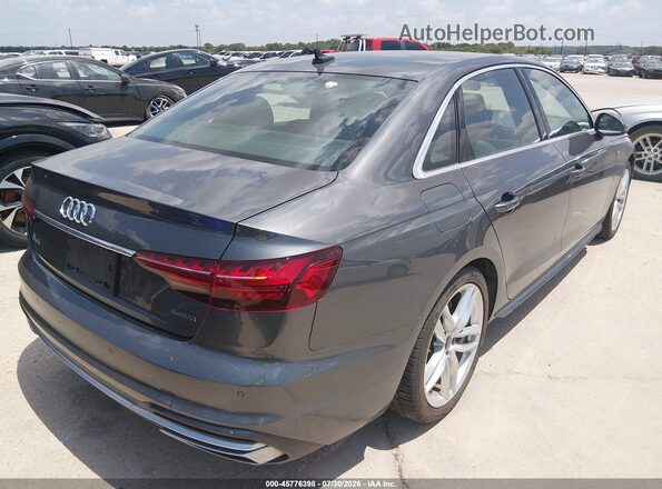 WAUEAAF46RN010628 2024 AUDI A4 Gray Rear right