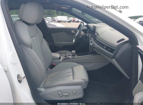 WAUEAAF47MN003633 2021 AUDI A4 Turquoise წინა სალონის ხედი
