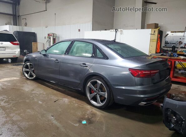 WAUEAAF47NN003651 2022 AUDI A4 Gray Trasero izquierdo