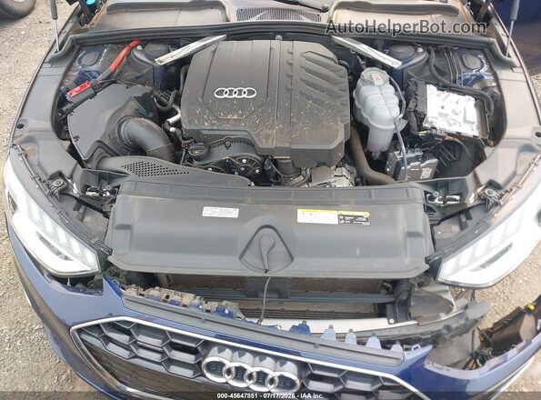 WAUEAAF47RN013845 2024 AUDI A4 Blue Հետևի տեսք