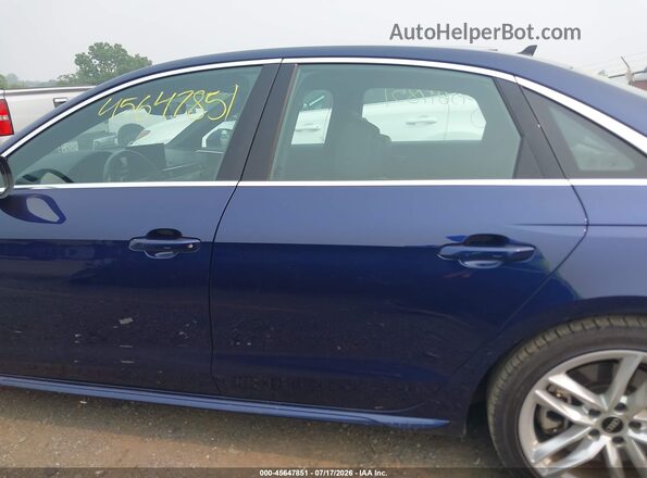 WAUEAAF47RN013845 2024 AUDI A4 Blue Սալոնի 360 աստիճան տեսք