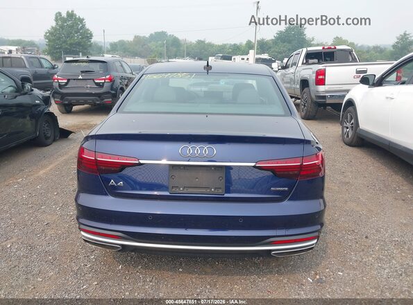 WAUEAAF47RN013845 2024 AUDI A4 Blue 