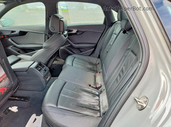 WAUEAAF48MN010445 2021 AUDI A4 Gray Vista de los asientos traseros