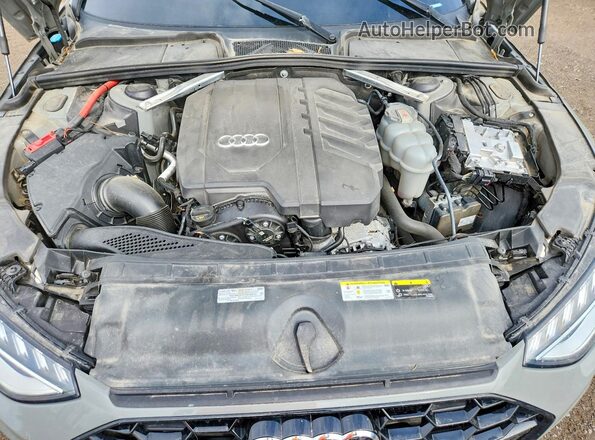 WAUEAAF48MN010445 2021 AUDI A4 Gray Vista interior trasera