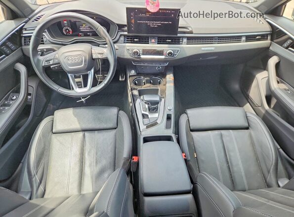 WAUEAAF49MA025320 2021 AUDI A4 Black Առջևի վահանակի տեսք