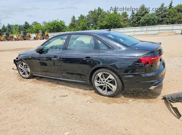 WAUEAAF49MA025320 2021 AUDI A4 Black Հետևի ձախ