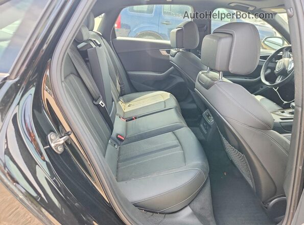WAUEAAF49MA025320 2021 AUDI A4 Black Հետևի նստատեղերի տեսք