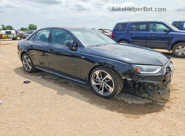 WAUEAAF49MA025320 2021 AUDI A4 Black Առջևի աջ